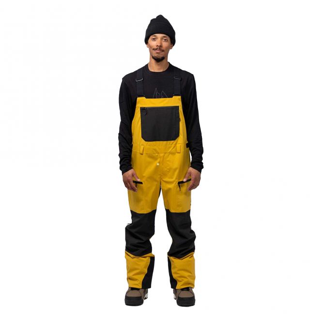 Jones MTN Surf Recycled Bib Herren - sunrise gold 2024 Jones MTN Surf Recycled Bib Herren - sunrise gold 2024