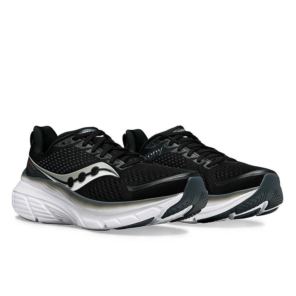 saucony Guide 17 Herren Stabilität- Laufschuh - Black | Shadow