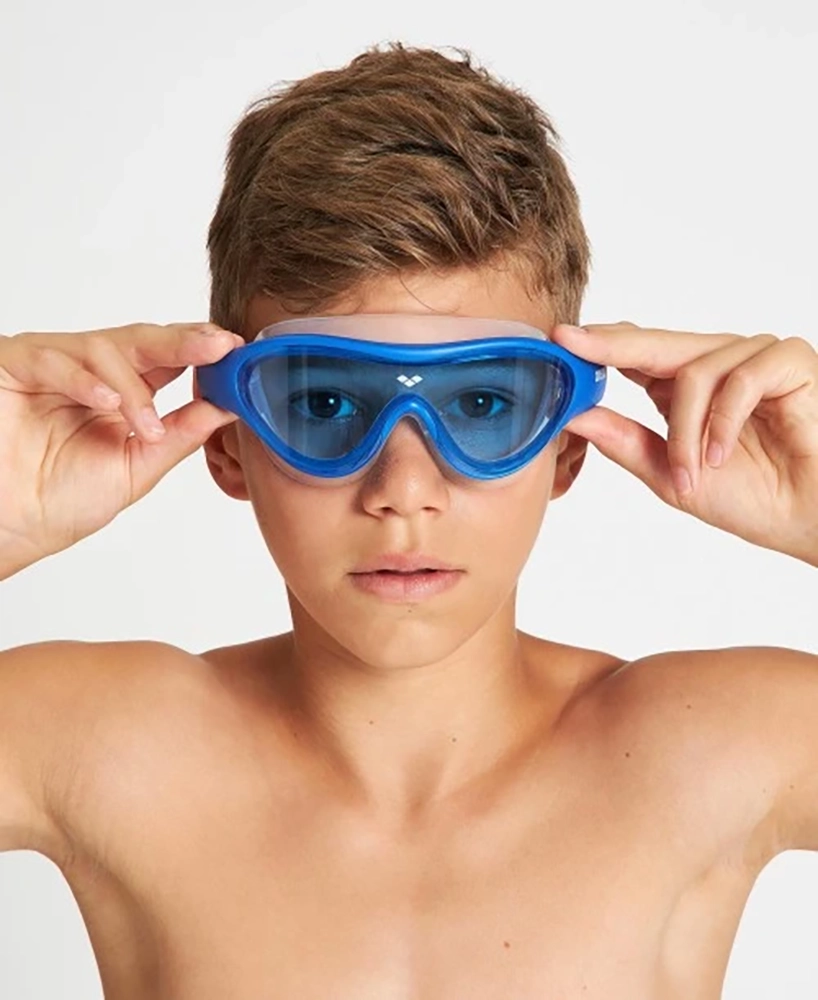 arena The One Junior Schwimmmaske Blue Lens Kinder – Blau Rot