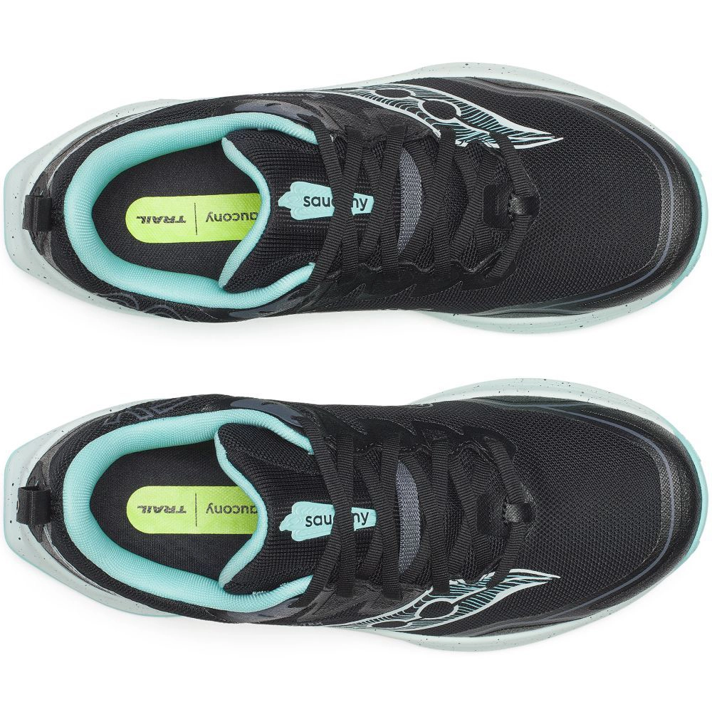 Saucony Peregrine 16 GTX Damen Trailrunningschuh - Black | Aqua