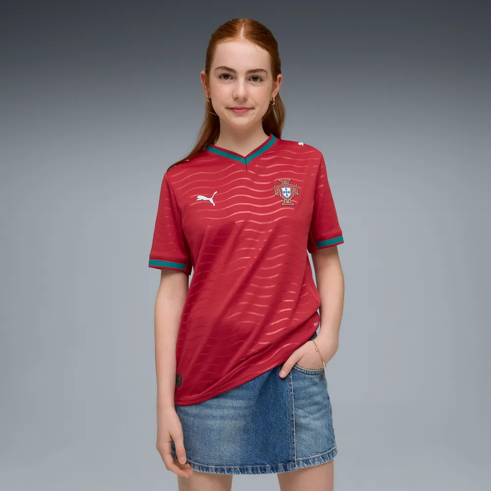 Puma FPF Portugal Heimtrikot WM 2026 für Kinder Puma FPF Portugal Heimtrikot WM 2026 für Kinder