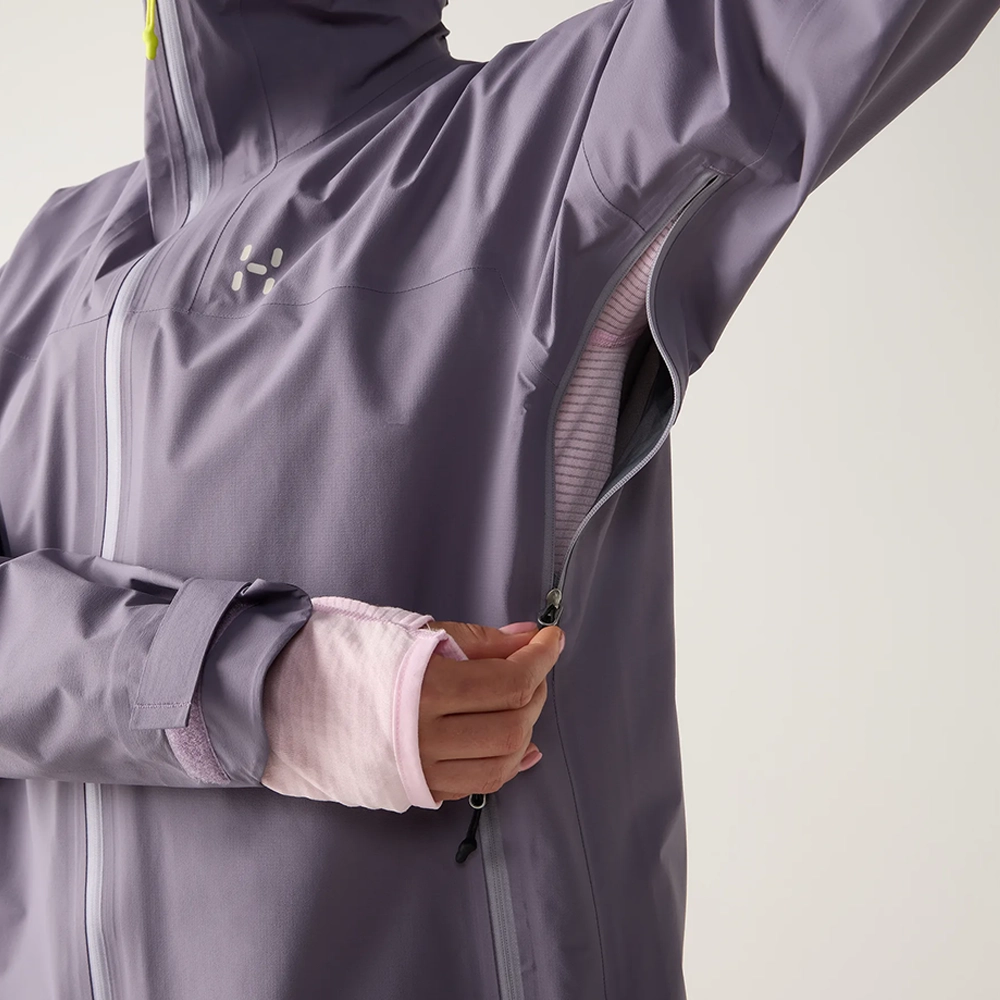Haglöfs L.I.M Airak GTX Jacke für Damen - Purple Fog Haglöfs L.I.M Airak GTX Jacke für Damen - Purple Fog