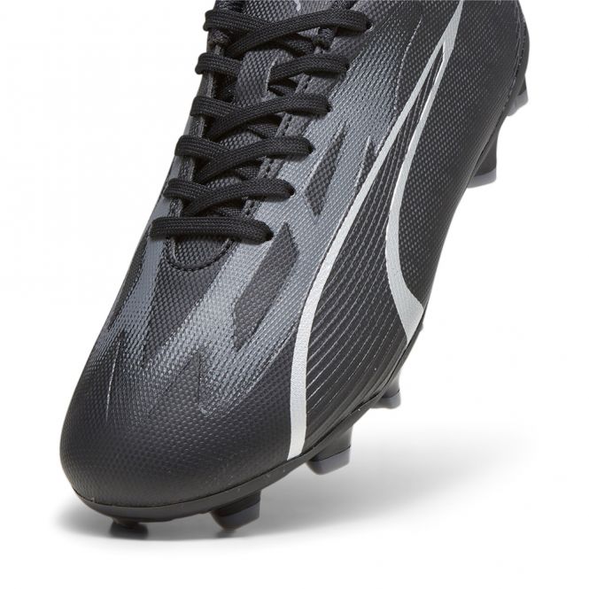 Puma ULTRA PLAY FG/AG JR Fussballschuh - black silver Puma ULTRA PLAY FG/AG JR Fussballschuh - black silver