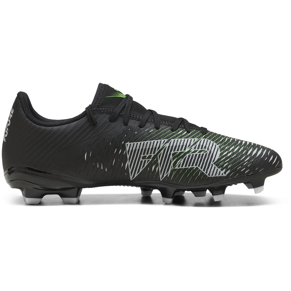 Puma FUTURE 8 PLAY FG/AG Fußballschuhe – Black/Cool Light Gray/Fluo Green