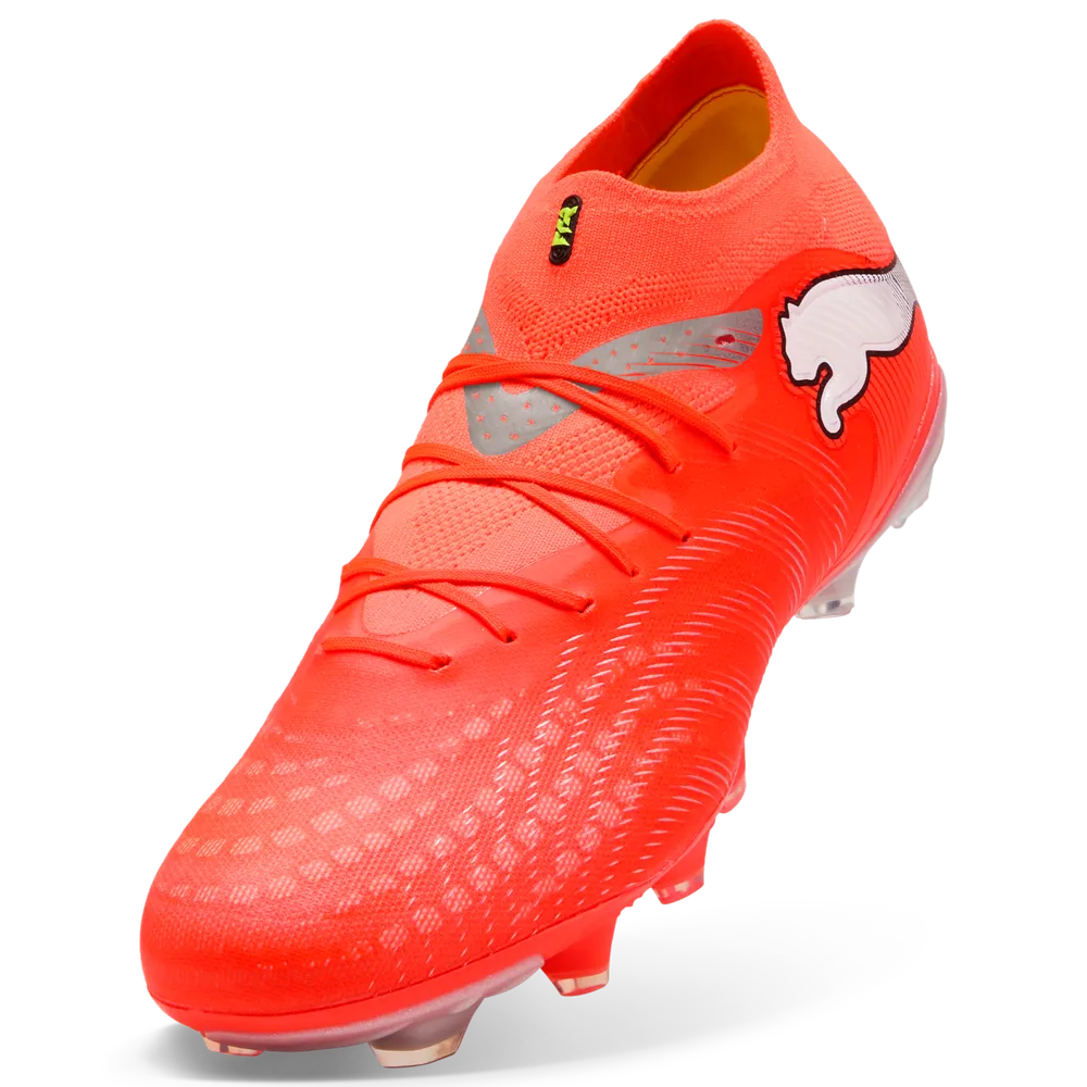 Puma FUTURE 9 PRO FG/AG Fußballschuhe – Glowing Red/White/Black/Sliver Puma FUTURE 9 PRO FG/AG Fußballschuhe – Glowing Red/White/Black/Sliver