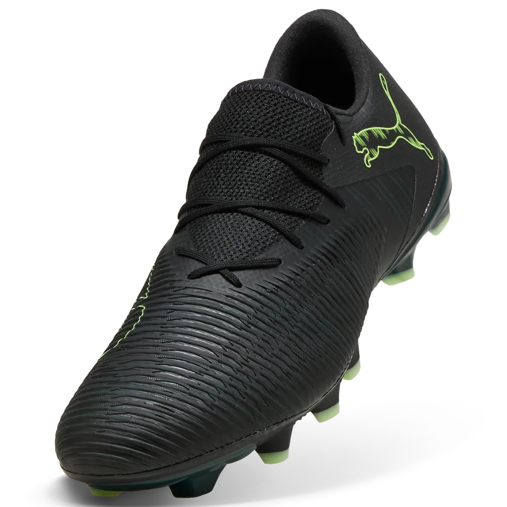 Puma FUTURE 8 MATCH LOW FG/AG Fußballschuhe - Black/Fizzy Green Puma FUTURE 8 MATCH LOW FG/AG Fußballschuhe - Black/Fizzy Green