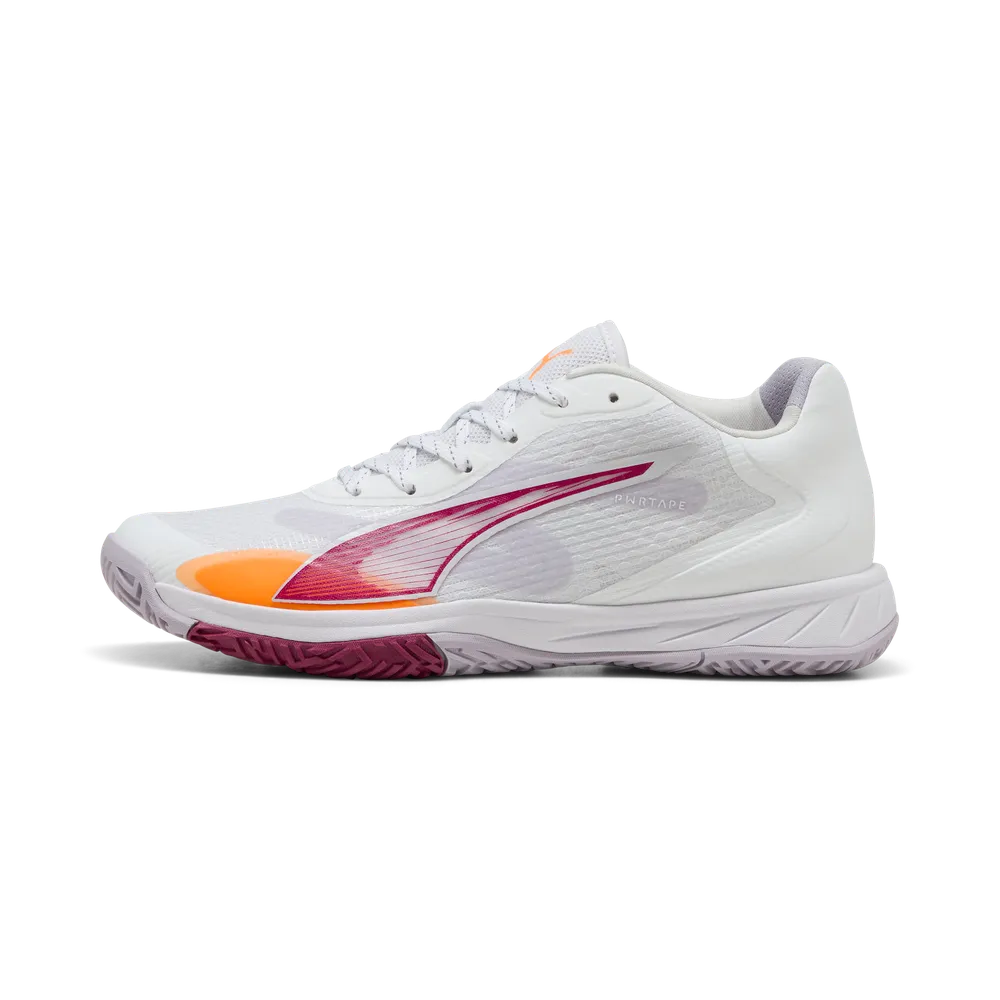 PUMA Accelerate Turbo 4 White Berry/Lilac/Fire - Handballschuhe Damen
