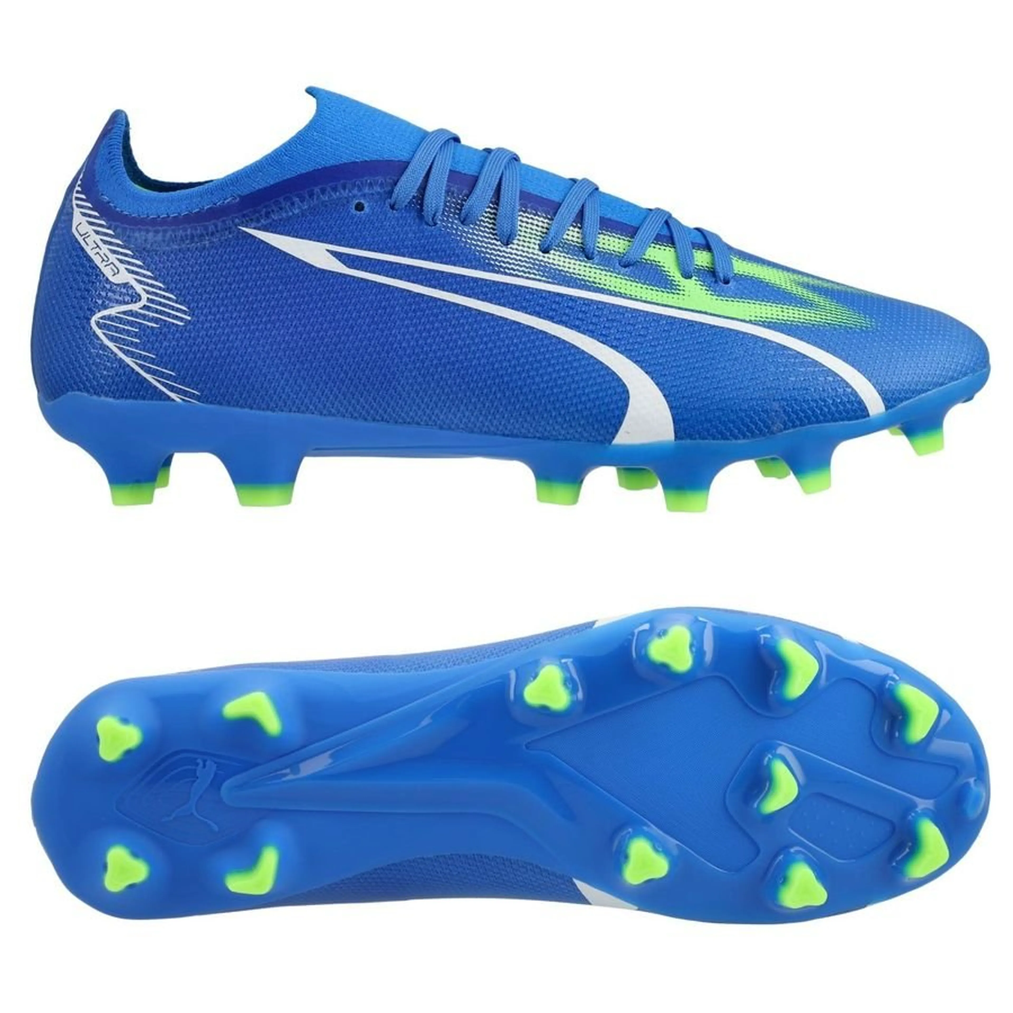 Puma ULTRA MATCH FG/AG Damen Fussballschuh - Blue/White/Pro Green Puma ULTRA MATCH FG/AG Damen Fussballschuh - Blue/White/Pro Green
