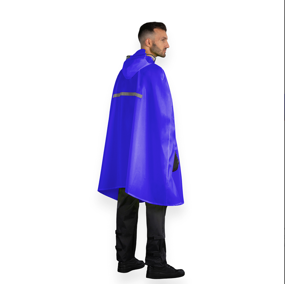 chiba Regenponcho - Royal Blau chiba Regenponcho - Royal Blau
