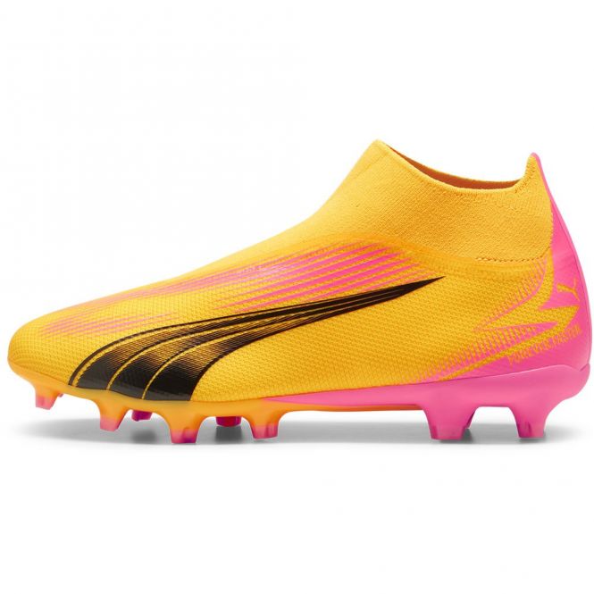 Puma ULTRA MATCH+ LL FG/AG Fussballschuh - Sun Stream Black-Sunset Glow