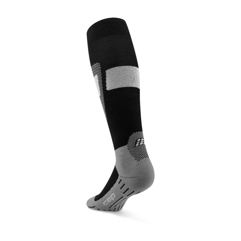 CEP Merino Tall 3.0 Herren Skisocken - black/grey