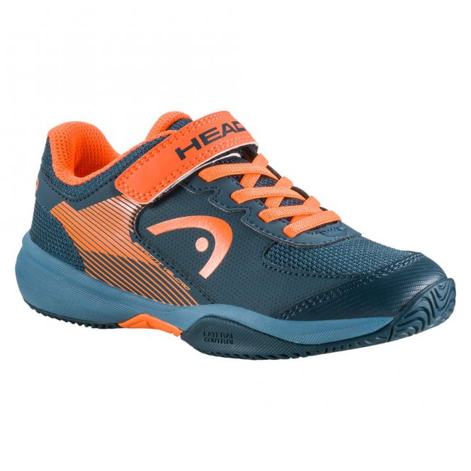Head Sprint Velcro 3.0 Kinder Tennisschuh - blau orange Head Sprint Velcro 3.0 Kinder Tennisschuh - blau orange