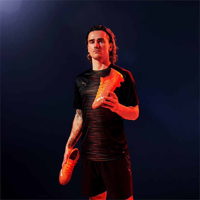 Puma ULTRA 1.1 FG/AG Fussballschuh shocking orange schwarz Puma ULTRA 1.1 FG/AG Fussballschuh shocking orange schwarz