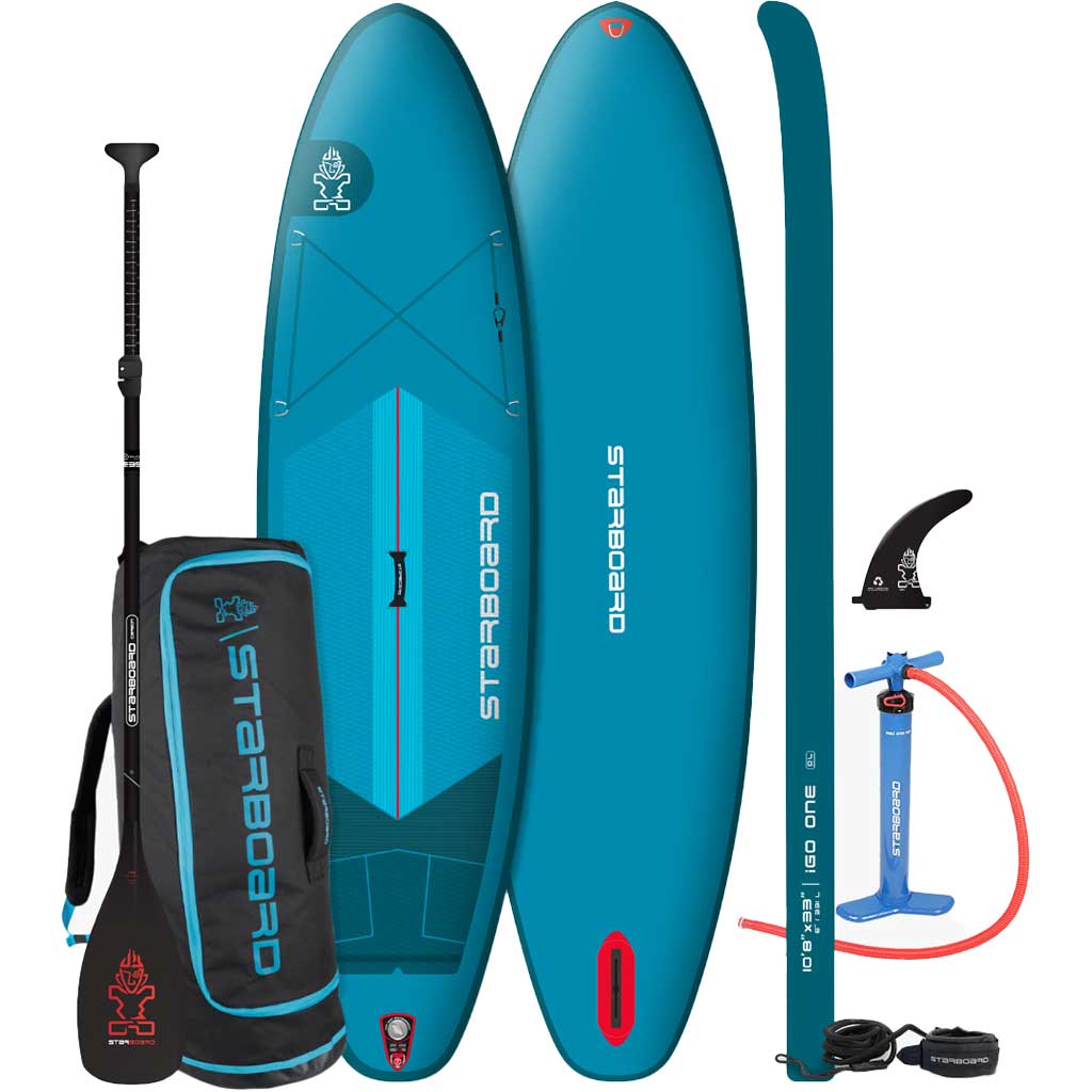 Starboard iGO One With Paddle 10'8" x 33" DL – Stand Up Paddle Board Komplettset Starboard iGO One With Paddle 10'8" x 33" DL – Stand Up Paddle Board Komplettset