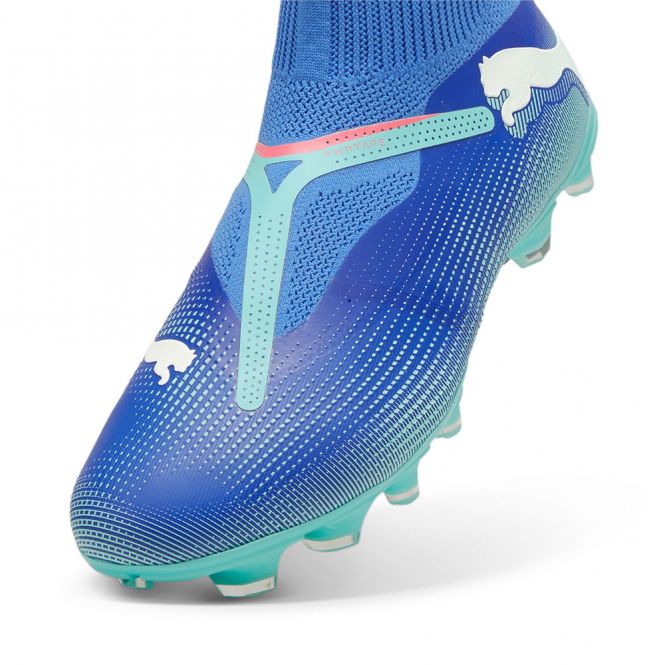 Puma FUTURE 7 MATCH+ LL FG/AG Fussballschuh - Bluemazing White-Electric Peppermint Puma FUTURE 7 MATCH+ LL FG/AG Fussballschuh - Bluemazing White-Electric Peppermint