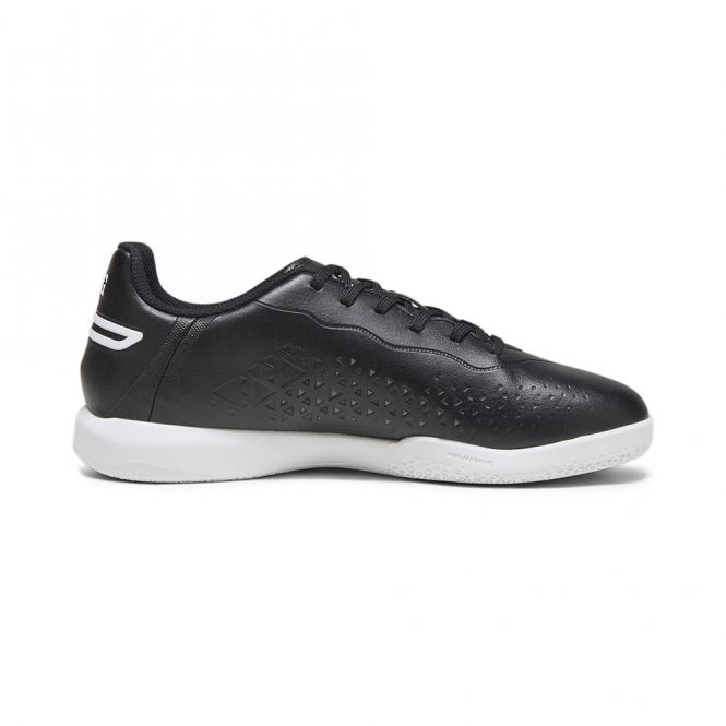 Puma KING MATCH IT JR Hallenschuh - schwarz/weiss