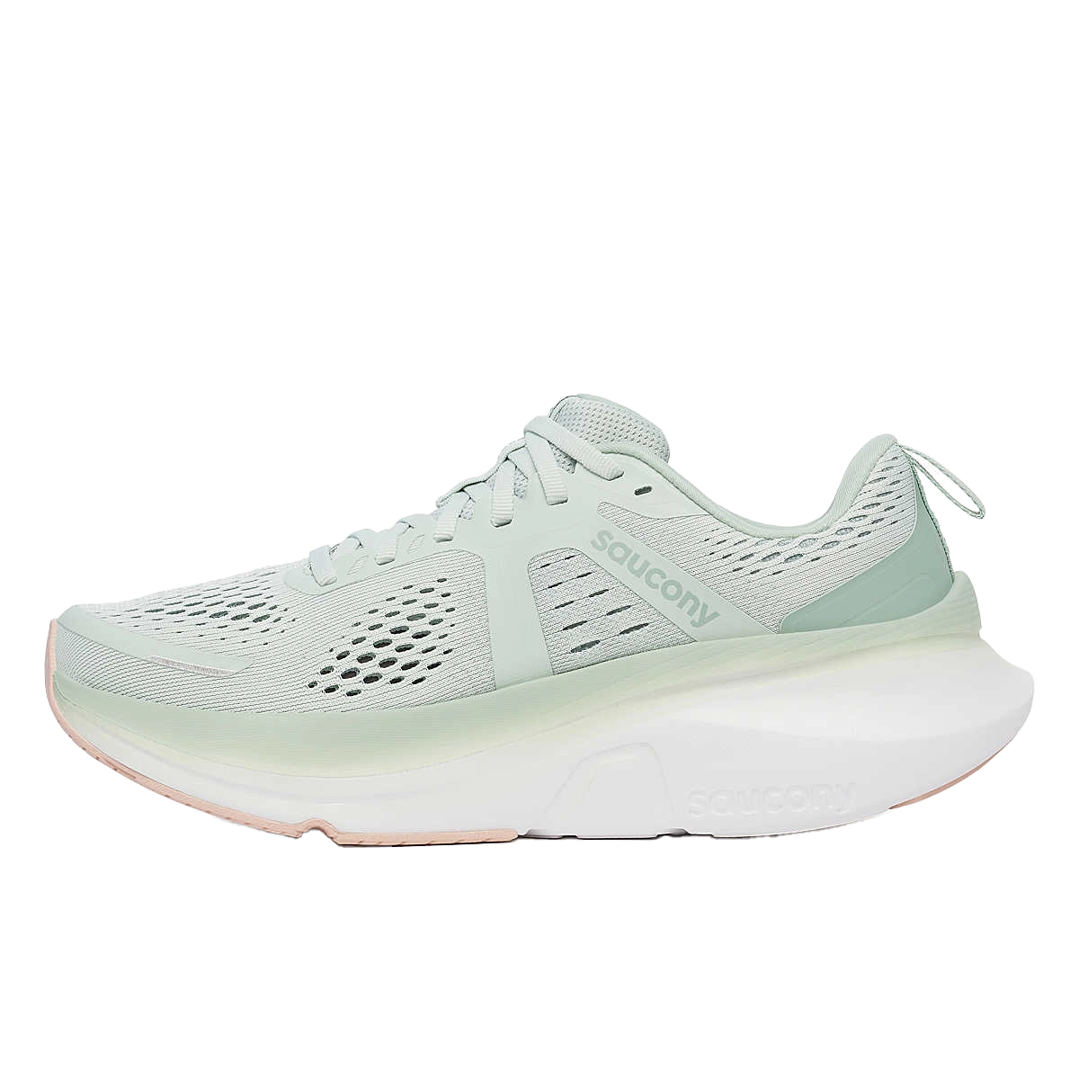 saucony Guide 18 Damen Stabilität- Laufschuh - Mist | Aloe