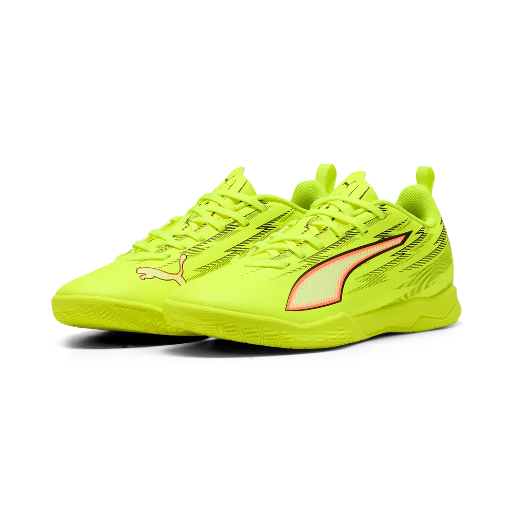 Puma ULTRA 6 PLAY IT Jr Hallenfußballschuhe Kinder – Yellow Alert