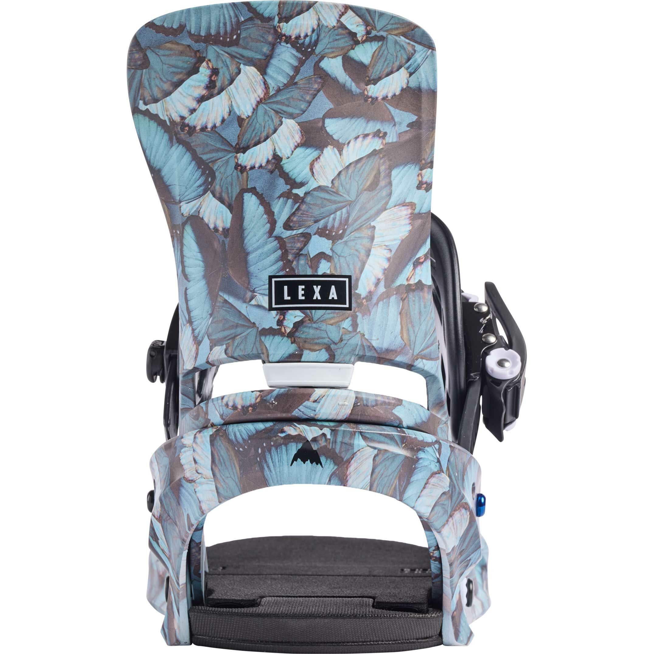 Burton Lexa Re:Flex Damen Snowboardbindung - Blue Butterflies 2025 