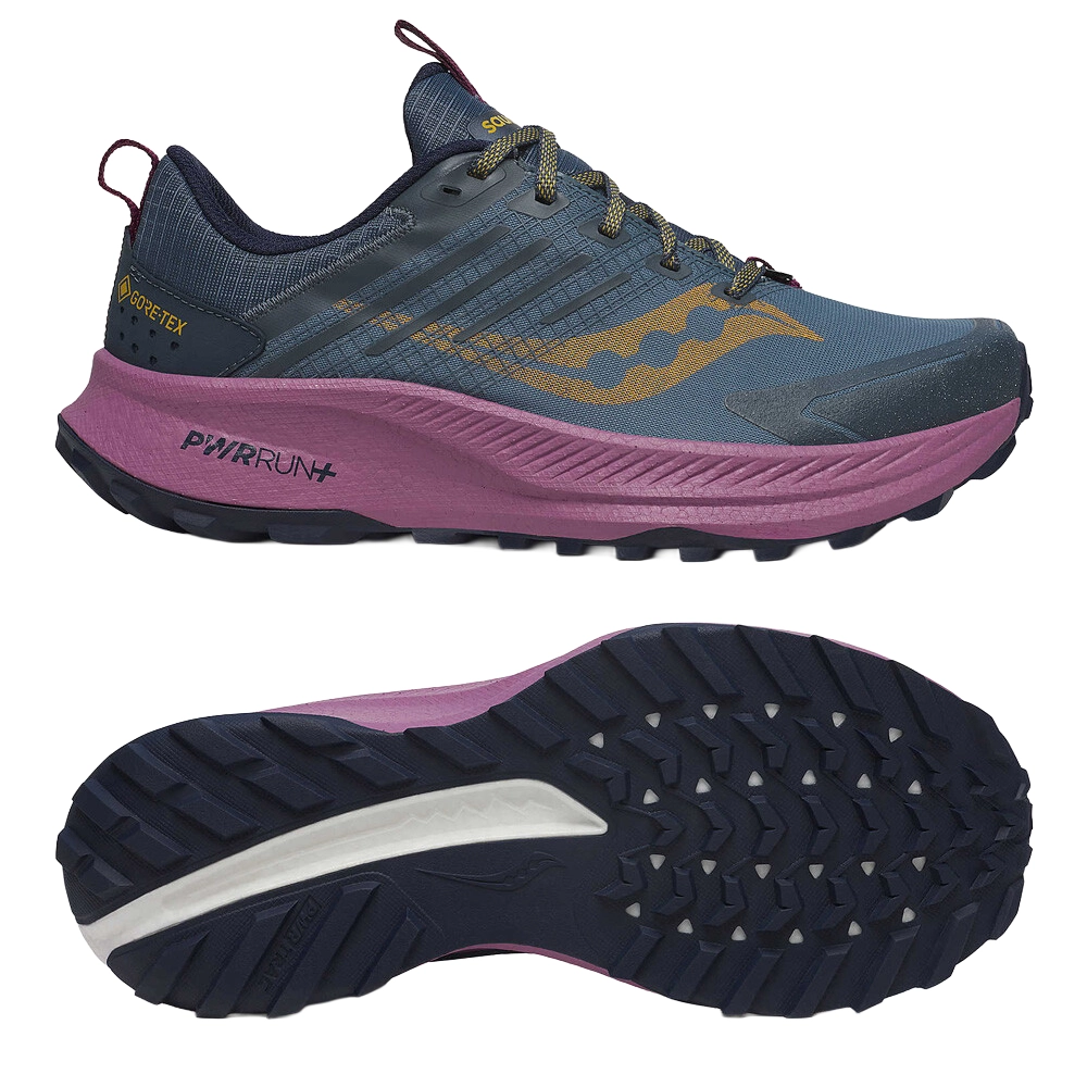 Saucony Ride TR2 Damen Trail Laufschuh - Mirage | Plum