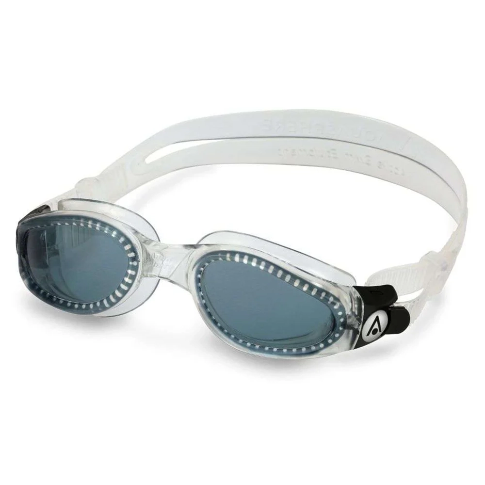 Aqua Sphere Kaiman Schwimmbrille Smoke Lens Erwachsene – Transparent Schwarz