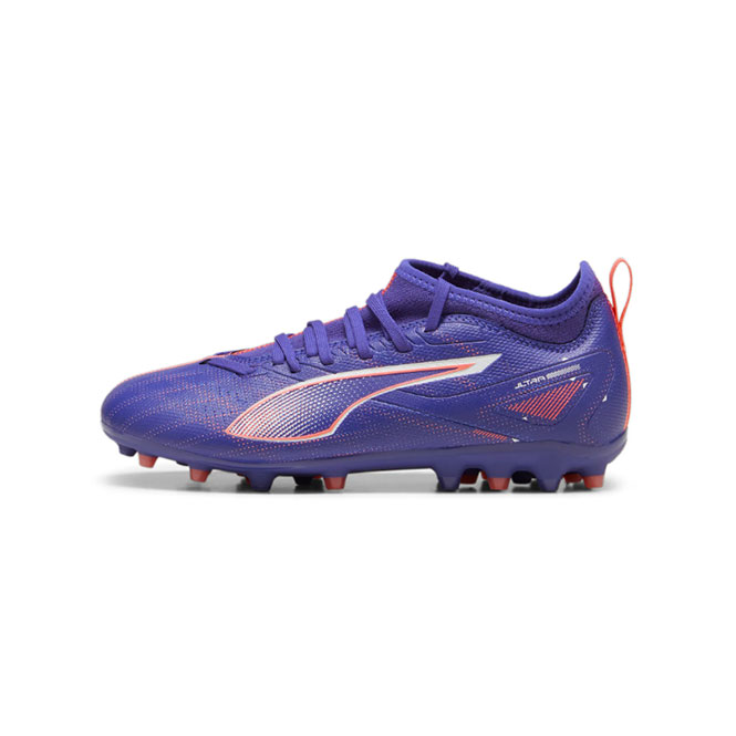 Puma ULTRA 5 MATCH MG Rasen + Kunstrasenschuh- Lapis Lazuli White-Sunset Glow