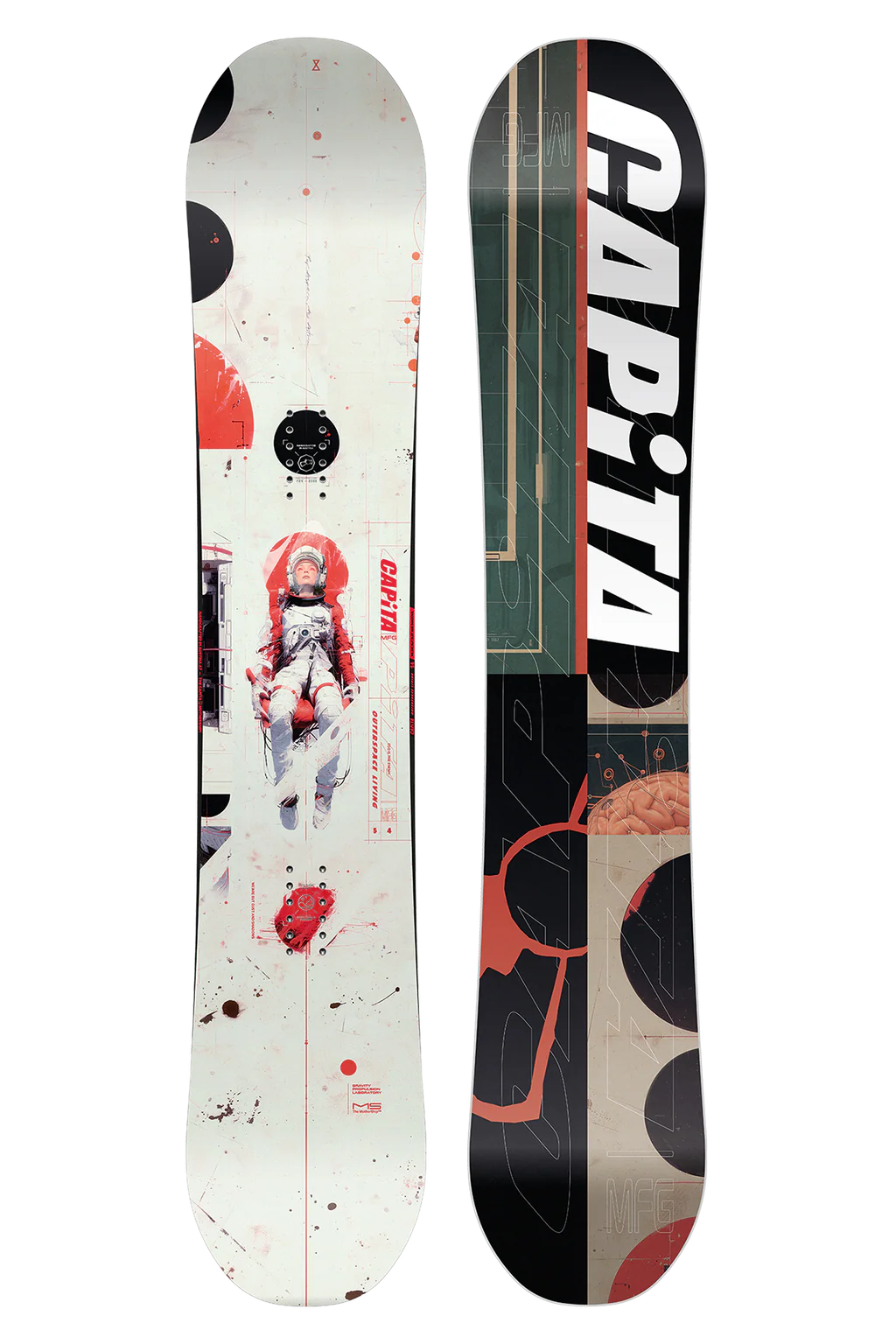 CAPiTA Outerspace Living All- Mountain Freestyle Snowboard 2026