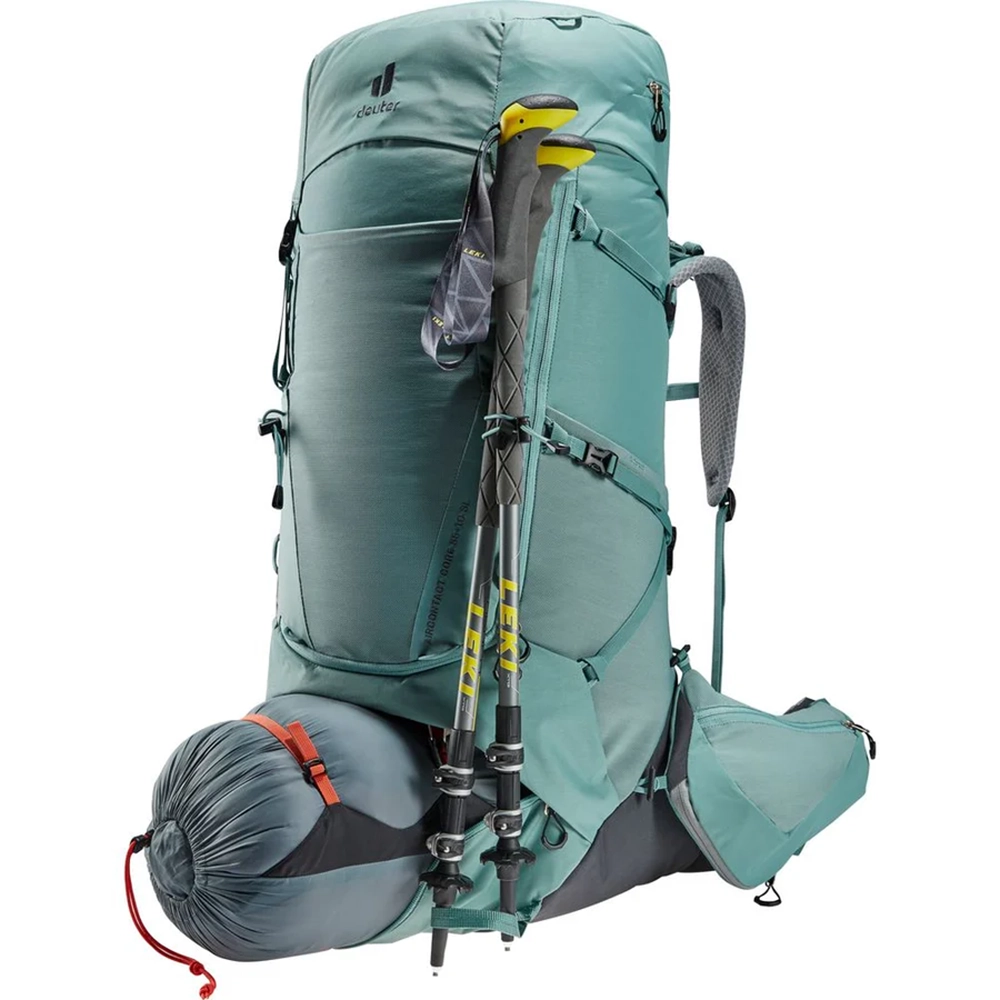 Deuter Aircontact Core 55+10 SL Damen Trekkingrucksack – Jade Graphite Deuter Aircontact Core 55+10 SL Damen Trekkingrucksack – Jade Graphite