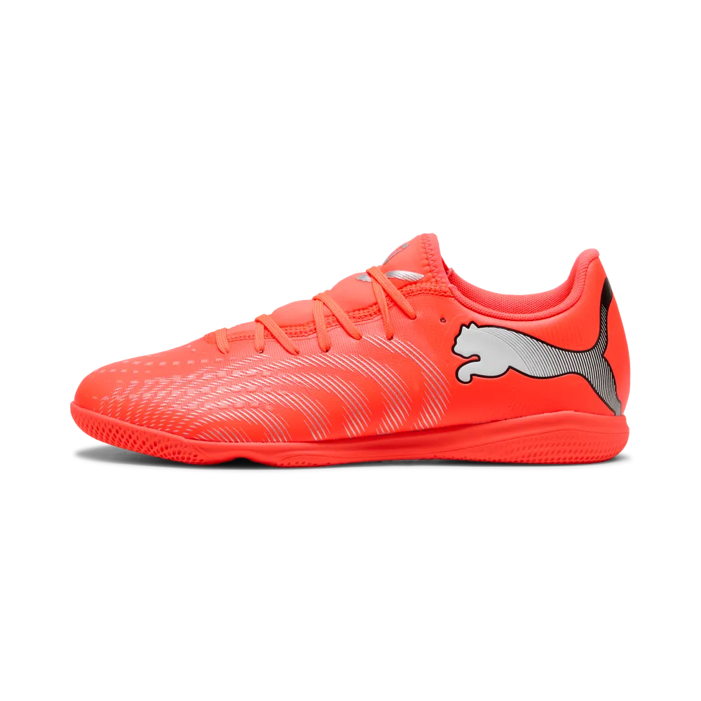Puma FUTURE 9 PLAY IT Hallenfußballschuhe – Glowing Red/White/Black/Sliver Puma FUTURE 9 PLAY IT Hallenfußballschuhe – Glowing Red/White/Black/Sliver