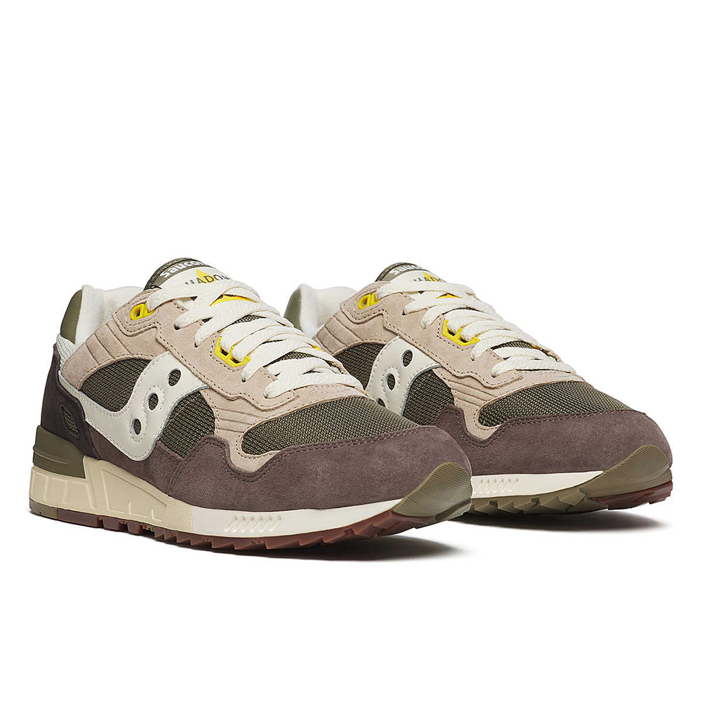 Saucony Shadow 5000 Unisex Sneaker - Green | Off White