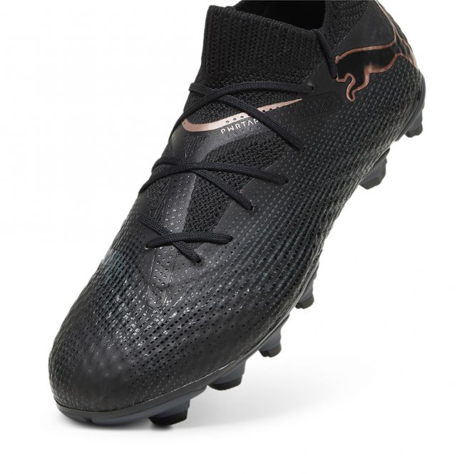 Puma FUTURE 7 PRO FG/AG JR Fussballschuh - black white Puma FUTURE 7 PRO FG/AG JR Fussballschuh - black white