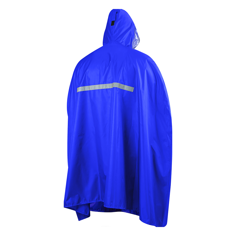 chiba Regenponcho - Royal Blau