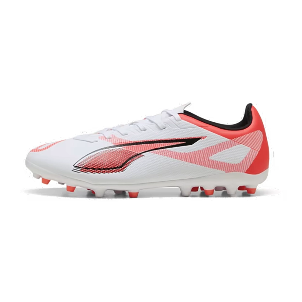 Puma ULTRA 5 PLAY MG Fußballschuhe – White/Black Glowing Red Puma ULTRA 5 PLAY MG Fußballschuhe – White/Black Glowing Red