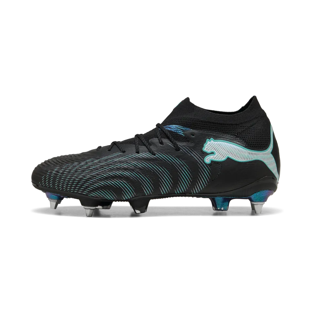 Puma FUTURE 9 ULTIMATE MxSG Fußballschuhe – Black Intense / Mint / White