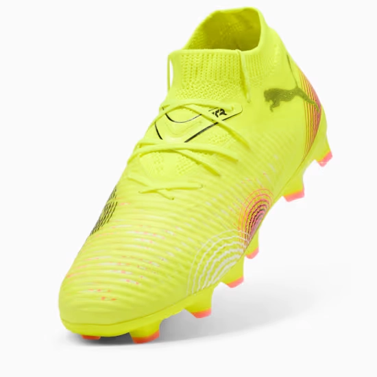 Puma FUTURE 8 PRO FG/AG Fußballschuhe Teenager - Yellow Alert