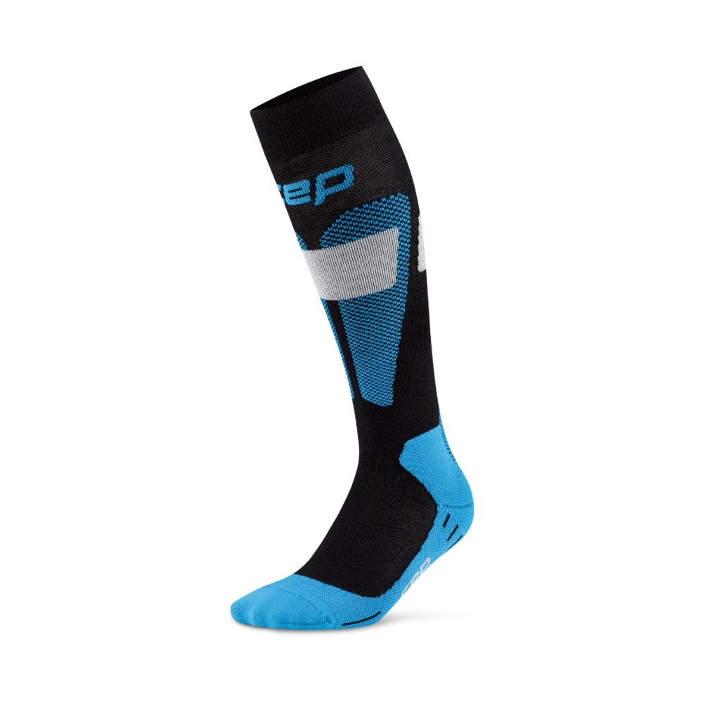 CEP Merino Tall 3.0 Herren Skisocken - black/blue