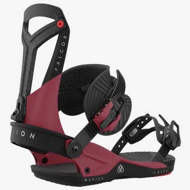 UNION Falcor Herren Snowboard Bindung - red 23/24 UNION Falcor Herren Snowboard Bindung - red 23/24