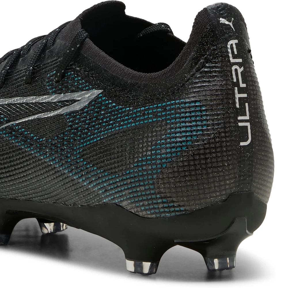 Puma ULTRA 5 PRO FG/AG Fußballschuhe – Black/Silver/Bright Aqua