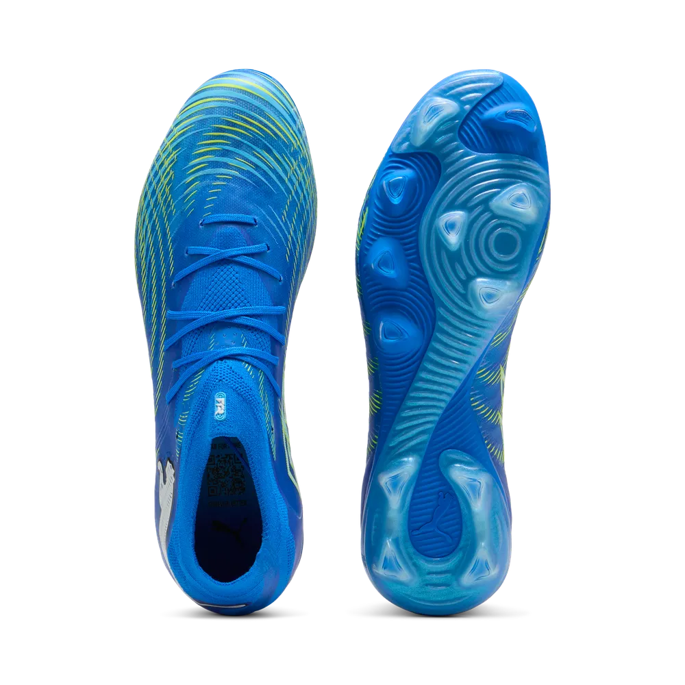 Puma FUTURE 9 PRO FG/AG Fußballschuhe – Ultra Blue / White / Luminous Blue / Black
