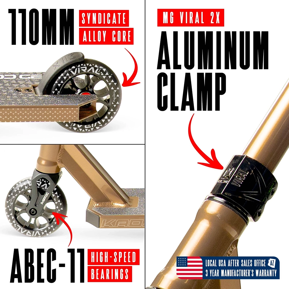 MADD GEAR MGP Stunt Scooter Kaos Ash MADD GEAR MGP Stunt Scooter Kaos Ash