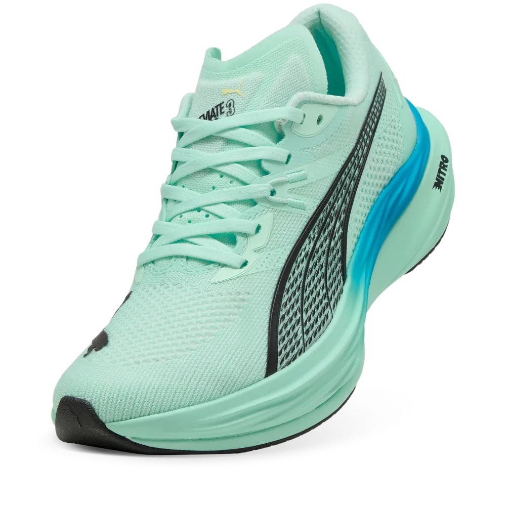 Puma Deviate NITRO™ 3 - Mint Melt/Speed Blue - Laufschuhe für Herren
