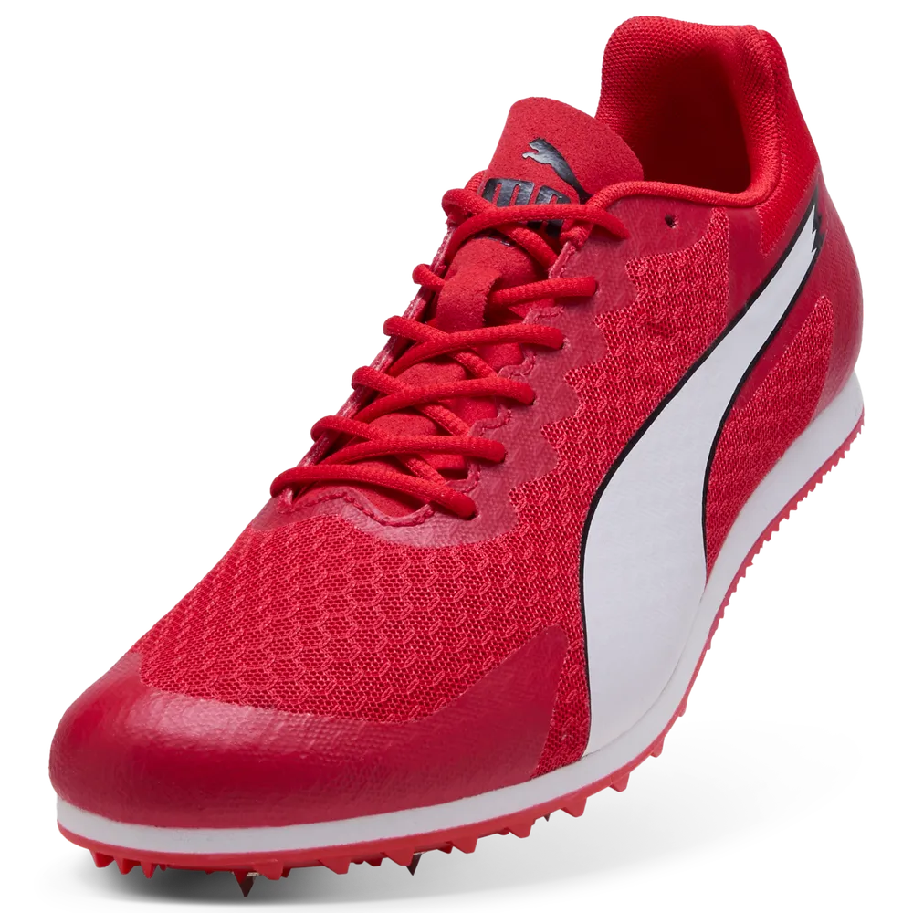 Puma evoSPEED Star 9 Leichtathletikschuh (Spikes) – Red/White/Black