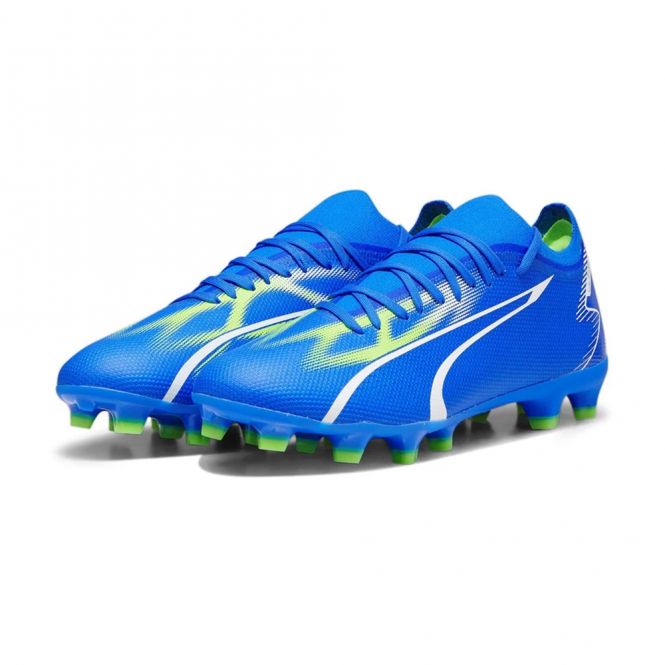 Puma ULTRA MATCH FG/AG Fussballschuh - blue pro green Puma ULTRA MATCH FG/AG Fussballschuh - blue pro green