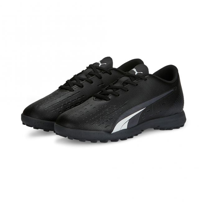 Puma ULTRA PLAY TT JR Kunstrasenschuh - black white Puma ULTRA PLAY TT JR Kunstrasenschuh - black white