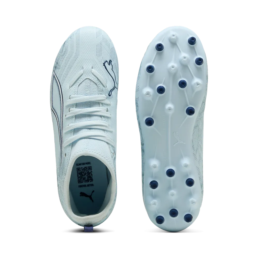 Puma ULTRA 6 MATCH MG Jr Fußballschuhe Kinder - Icy Blue/White/Blue Jewel Puma ULTRA 6 MATCH MG Jr Fußballschuhe Kinder - Icy Blue/White/Blue Jewel