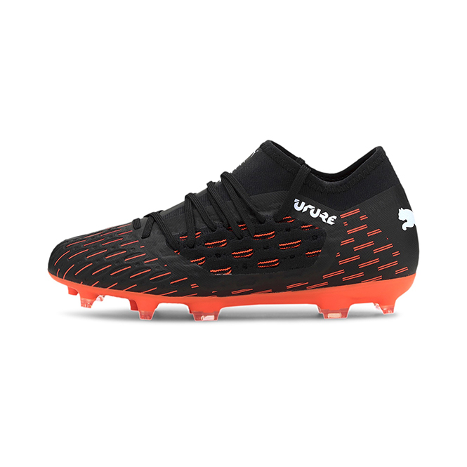 Puma FUTURE 6.3 NETFIT FG/AG Jr. Fussballschuh schwarz