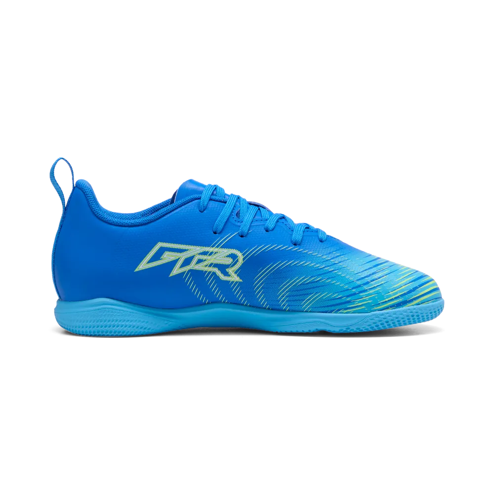 Puma FUTURE 9 PLAY IT Fußballschuhe Kinder – Ultra Blue / White / Luminous Blue / Black
