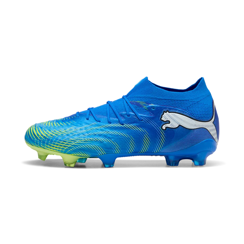 Puma FUTURE 9 ULTIMATE FG Fußballschuhe – Ultra Blue / White / Luminous Blue / Black