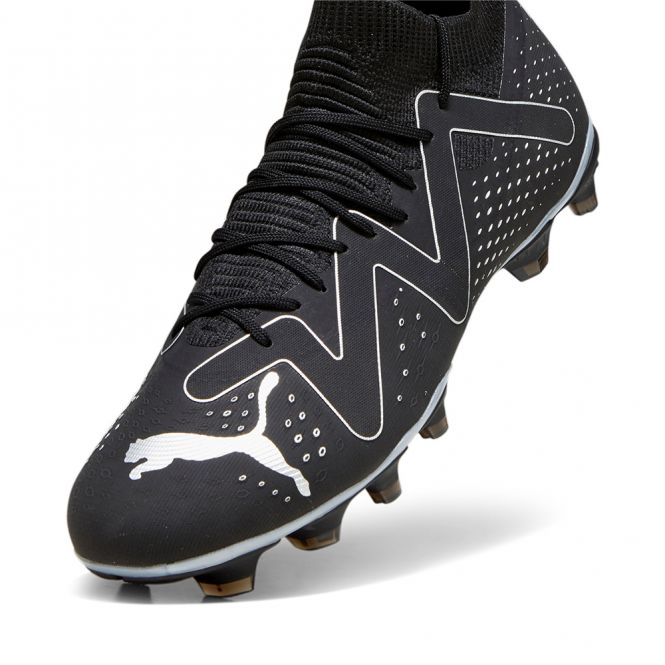 Puma FUTURE MATCH FG/AG Fussballschuh - black silver Puma FUTURE MATCH FG/AG Fussballschuh - black silver