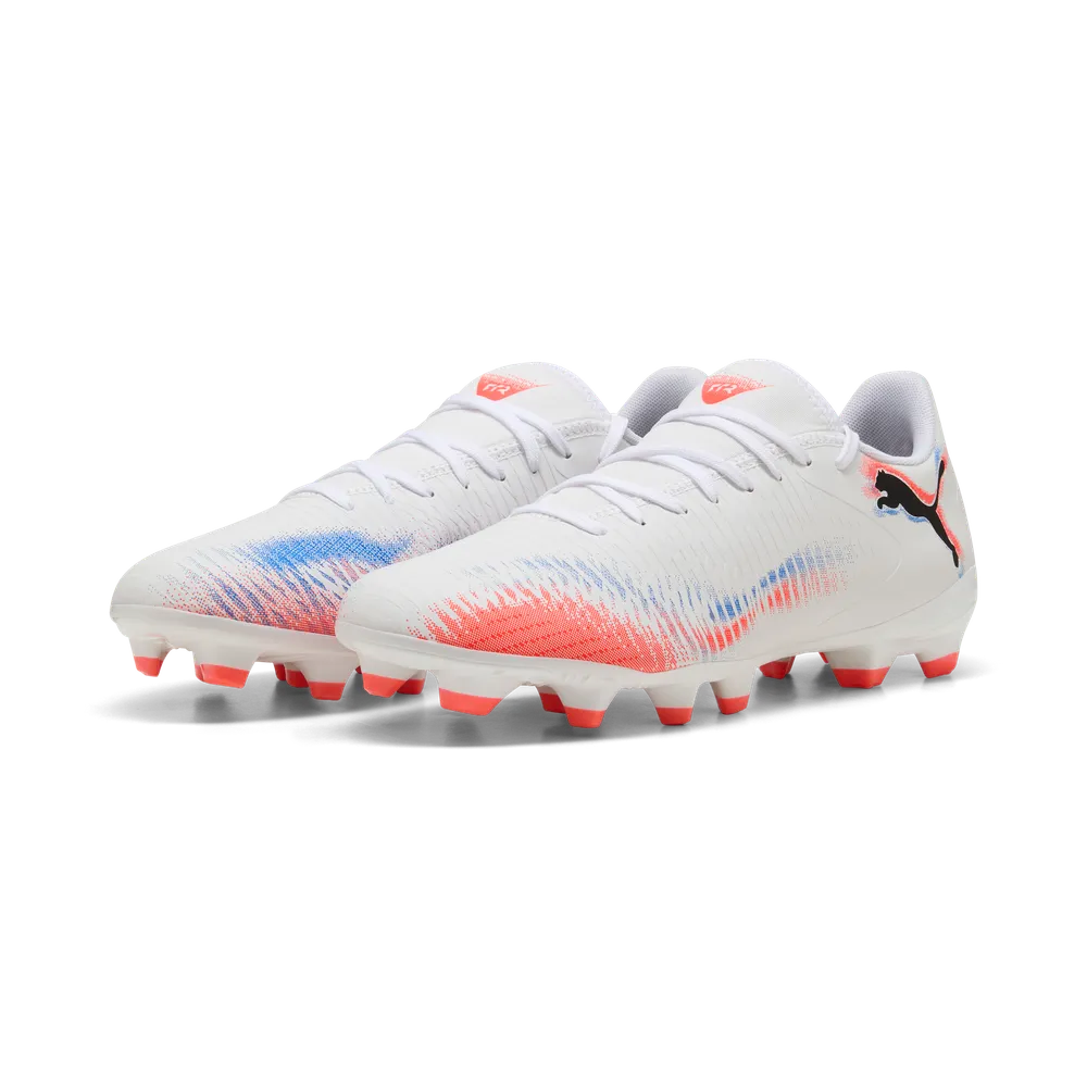 Puma FUTURE 8 PLAY FG/AG Fußballschuhe Unisex - White Black/Glowing Red Puma FUTURE 8 PLAY FG/AG Fußballschuhe Unisex - White Black/Glowing Red